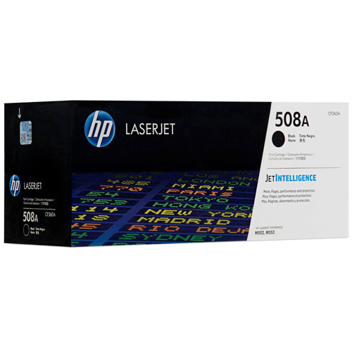 Original HP 508A LaserJet Toner Set (CF360A, CF361A, CF362A