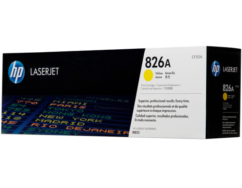 Original HP 826A LaserJet Toner Set (CF310A, CF311A, CF312A, CF313A) - Black, Cyan, Magenta, Yellow
