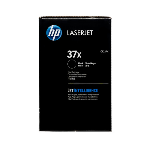 Original HP 37X Black High-Yield LaserJet Toner Cartridge (CF237X)
