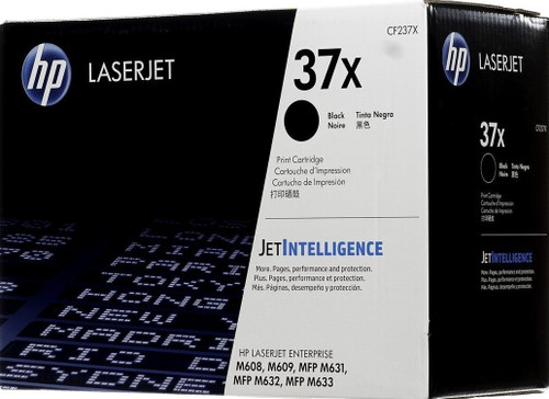 Original HP 37X Black High-Yield LaserJet Toner Cartridge (CF237X)