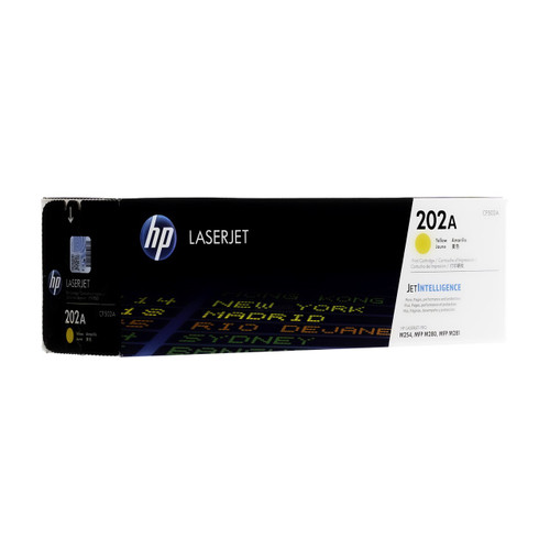 Original HP 202A LaserJet Toner Set (CF500A, CF501A, CF502A