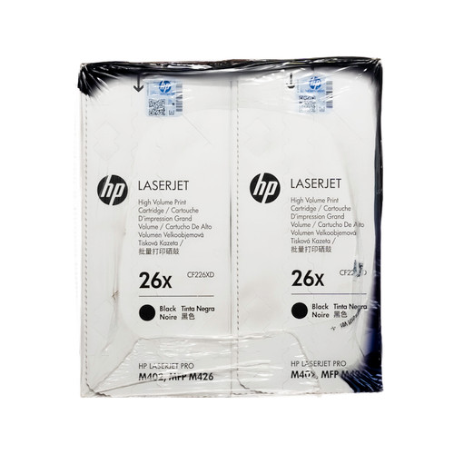 CF226XD | HP 26X | Original HP High-Yield LaserJet Toner Cartridge - Black