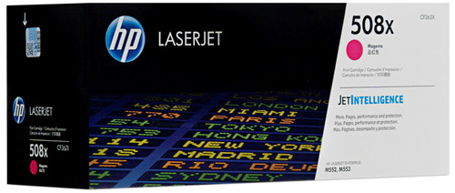 Original HP 508X LaserJet Toner Set (CF360X, CF361X, CF362X
