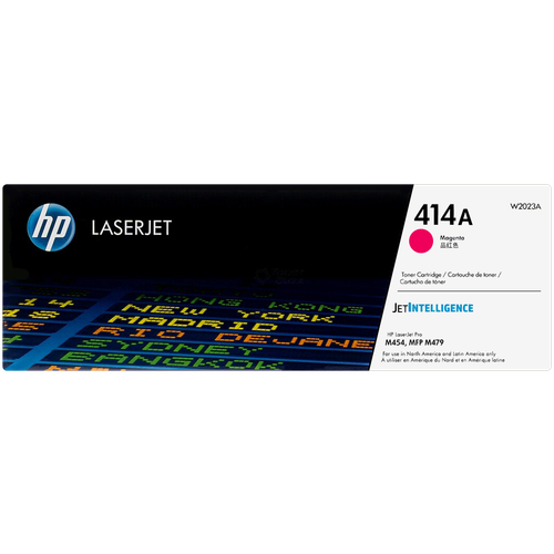 Original HP 414A W2023A Magenta LaserJet Toner Cartridge