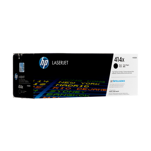 W2020X | HP 414X | Original HP LaserJet High-Yield Toner Cartridge - Black