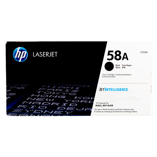 CF258A | HP 58A | Original HP LaserJet Toner Cartridge - Black