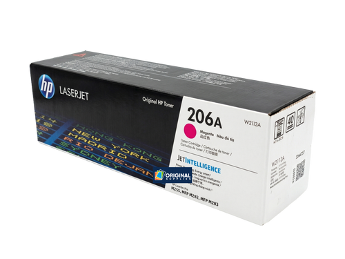 Original HP 206A Magenta LaserJet Toner Cartridge (W2113A)