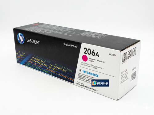 Original HP 206A Magenta LaserJet Toner Cartridge (W2113A)