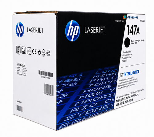 Original HP 147A Black LaserJet Toner Cartridge (W1470A)