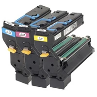 1710606-001 Set | 1710602-006, 1710602-007, 1710602-008 Original Konica Minolta Toner Cartridges - Yellow, Magenta, Cyan