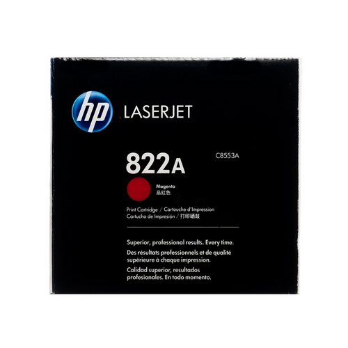 Original HP Magenta 822A C8553A LaserJet Toner Cartridge