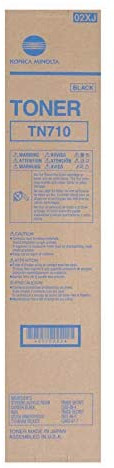02XJ | TN710 | Original Konica Minolta Toner Cartridge - Black