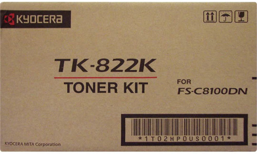 TK-822K | 1T02HP0US0 | Original Kyocera Toner Cartridge - Black