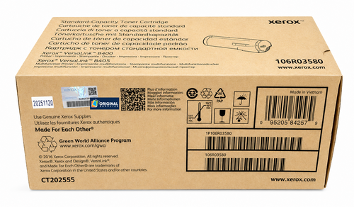 Original Xerox VersaLink B400/B405 Black Laser Toner Cartridge (106R03580)