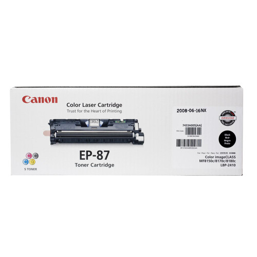 7433A005 | Canon EP-87 | Original Canon Laser Toner Cartridge - Black