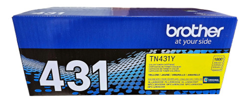 Original Brother TN-431Y Yellow Laser Toner Cartridge (TN431Y)