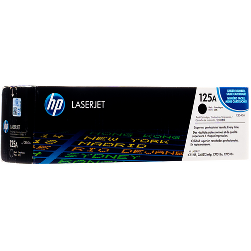 CB540A | HP 125A | Original HP LaserJet Toner Cartridge - Black