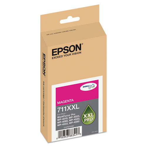 T711XXL320 | Epson® 711XL | Original Epson® DURABrite Ultra® High-Yield Ink Cartridge - Magenta
