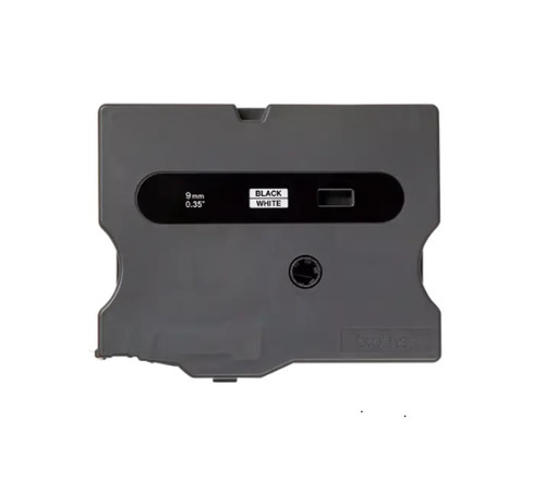 TX-2211 | Original Brother Tape Cartridge For P-Touch Labelers, 0.35" X 50 Ft - Black on White