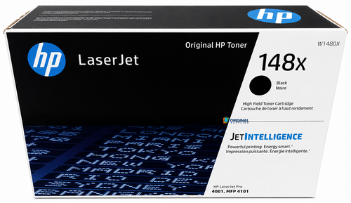 Original HP 148X Black LaserJet High-Yield Toner Cartridge (W1480X)