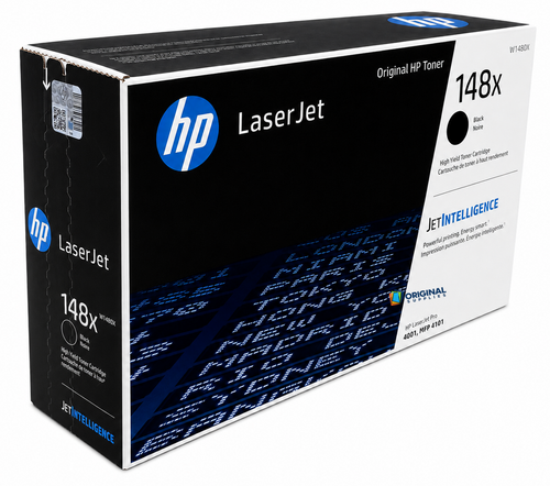 Original HP 148X Black LaserJet High-Yield Toner Cartridge (W1480X)
