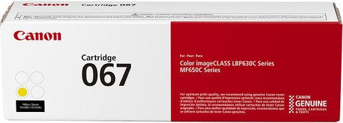 5099C001 | Canon 067 Original Canon Toner Cartridge - Yellow