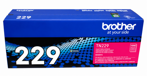 Original Brother TN229M Magenta Toner Cartridge (TN229M)