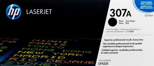 Original HP 307A Black LaserJet Toner Cartridge (CE740A)