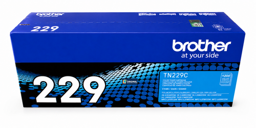 Original Brother TN229C Cyan Toner Cartridge (TN229C)