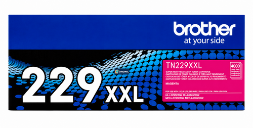 Original Brother TN229XXLM Magenta Super High-Yield Toner Cartridge (TN229XXLM)