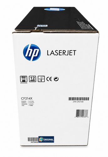 Original HP 14X Black High-Yield LaserJet Toner Cartridge (CF214X)