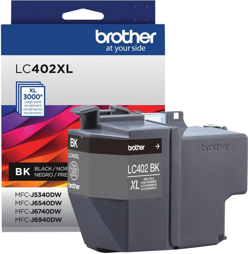 LC402XLBKS | Original Brother High-Yield Toner Cartridge – Black