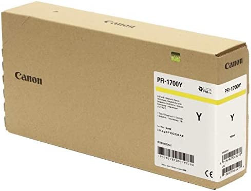0778C001 | Canon PFI-1700 | Original Canon Ink Cartridge - Yellow