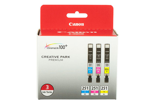 6449B009 | Original Canon Ink Cartridge Combo Pack - Cyan, Magenta, Yellow