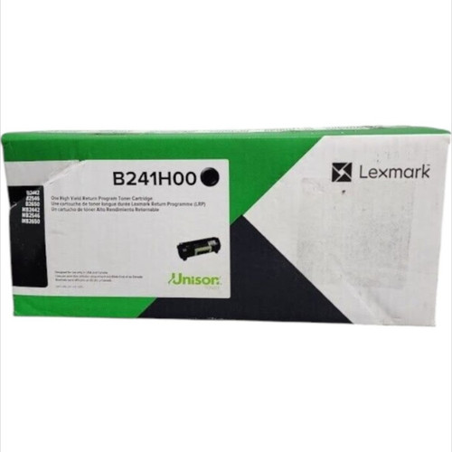 B241H00 | Original Lexmark High-Yield Toner Cartridge - Black