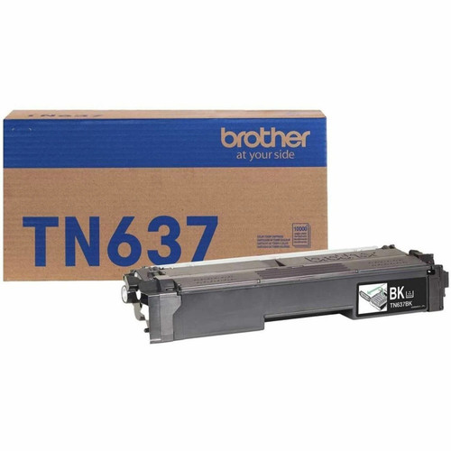 TN-637BK | Original Brother Ultra High-Yield Toner Cartridge - Black