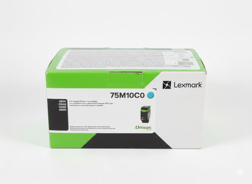 Original Lexmark CS531/CX635 Cyan Toner Cartridge (75M10C0)