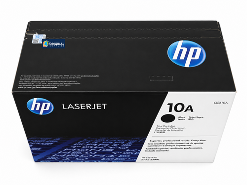 Original HP 10A Black LaserJet Toner Cartridge (Q2610A)
