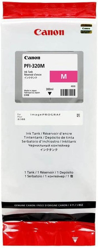 Original Canon PFI-320M Magenta High-Yield Ink Cartridge (2892C001)