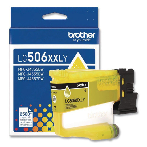 Original Brother LC506XXLYS Yellow Super High-Yield Ink Cartridge