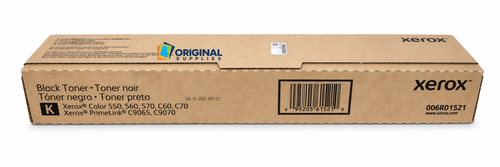 006R01521 | Color 550/560/570 | Original Xerox Metered Toner Cartridge - Black