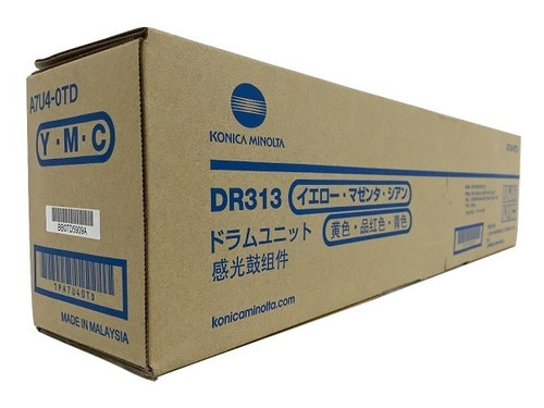 A7U40TD | DR313 | Original Konica Minolta Drum Unit - Cyan, Magenta, Yellow