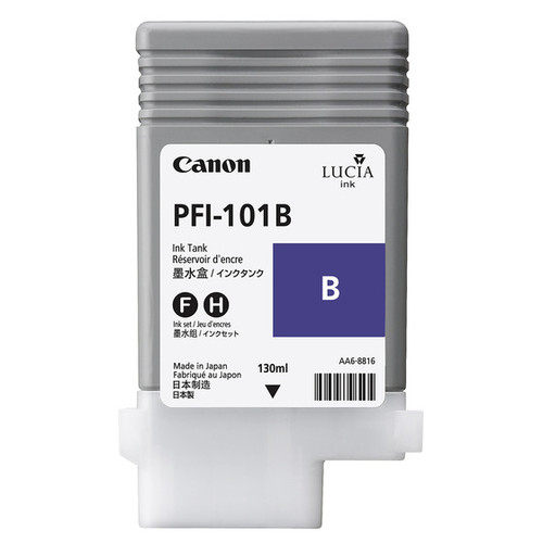 0891B001 | Canon PFI-101 | Original Canon Ink Cartridge - Blue