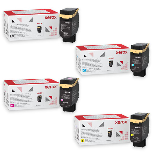 Original Xerox C410 VersaLink C415 High-Yield Toner Set (006R04685, 006R04686, 006R04687, 006R04688)