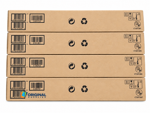Original Dell 7130cdn Standard Toner Set (3GDT0, 05C8C, Y7NPH, 3DRPP)