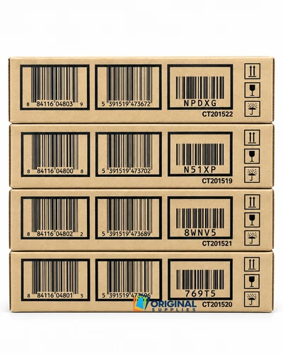 Original Dell 2150/2155 High-Yield Toner Set (N51XP, 769T5, 8WNV5, NPDXG)