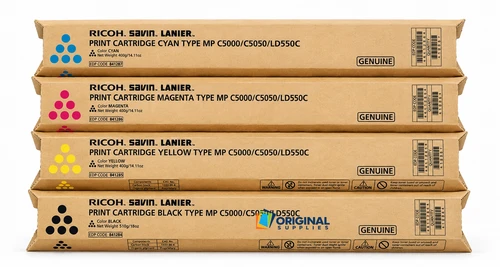 Original Ricoh MP C4000/C5000 Toner Set (841284, 841287, 841286, 841285)