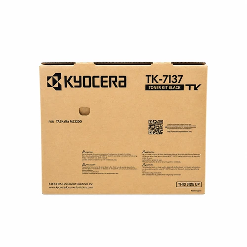 Original Kyocera 1T02ZT0US0 Black Toner Cartridge (TK-7137K)