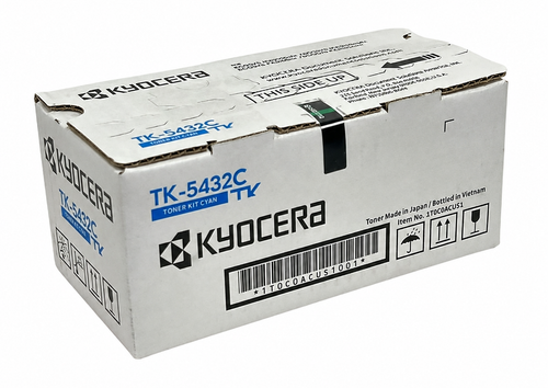 Original Kyocera 1T0C0ACUS1 Cyan Toner Cartridge (TK-5432C)