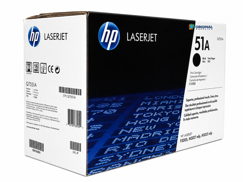 Original HP 51A Black LaserJet Toner Cartridge (Q7551A)